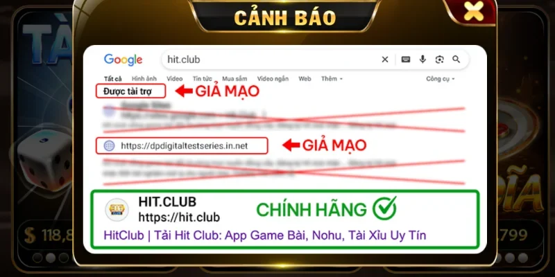 Rủi ro khi click phải liên kết giả
